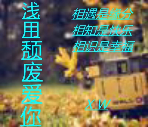 浅用颓废式爱你封面