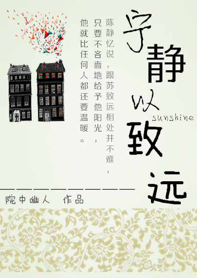 宁静以致远封面